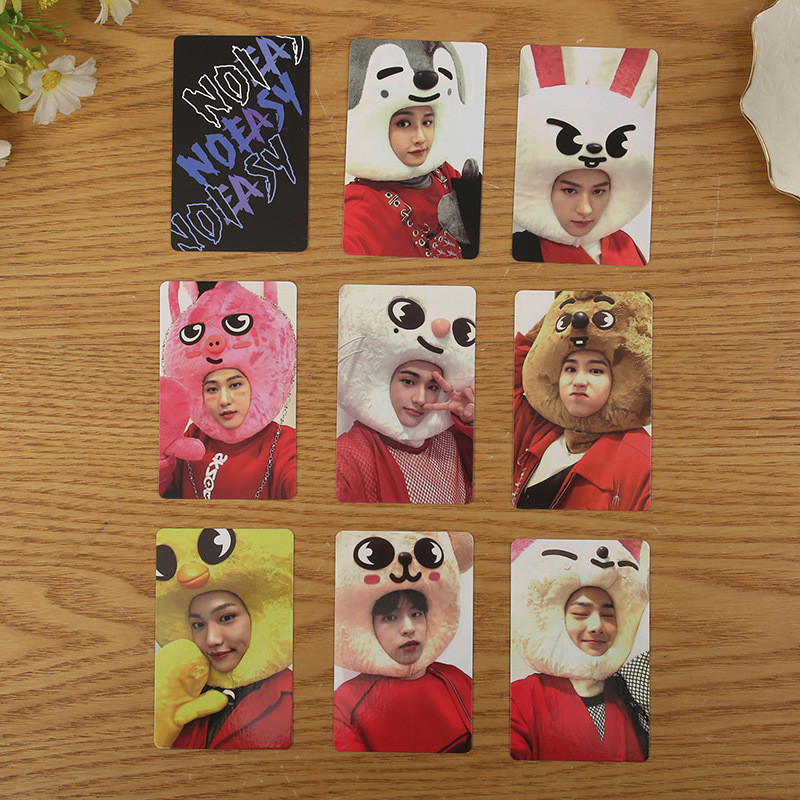 8-12pcs STRAY KIDS Photocards THE SOUND Album MAXIDENRT NO EASY
