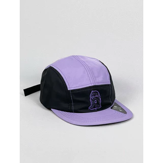 Boné 5 five panel Balaclava Trash - Preto/Lilás