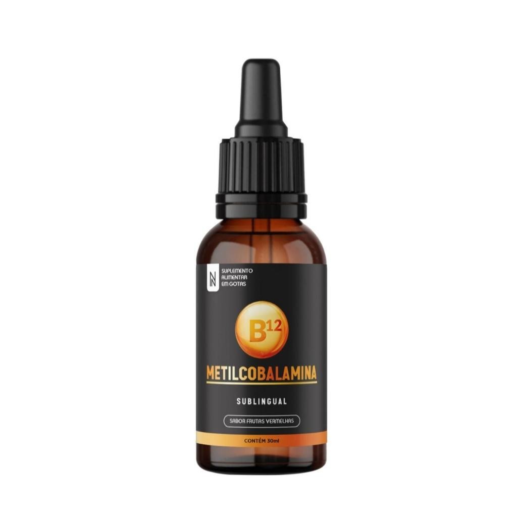 Metilcobalamina Original Alto teor de vitamina B12 - 30ml | Shopee Brasil