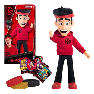 Boneco Enaldinho Em Vinil Articulado Youtuber Com Pulseira do Poder!!! em Oferta na Shopee