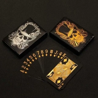 Jogo De Cartas Baralho Cartão Black e Ouro 24k Para Jogos Truco Poker e Tabuleiro à Prova D'Água MT031 (CC) MT031-1( E ) em Oferta na Shopee
