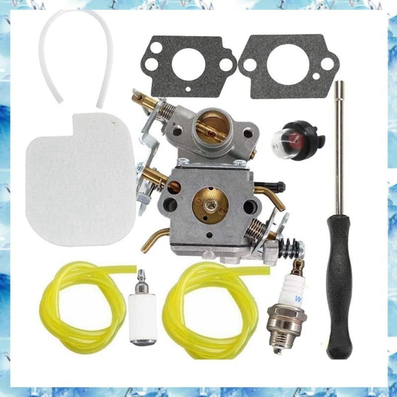 PER CARBURATORE MOTOSEGA Poulan WT600 WT624 WT625 WT637 WT662 Perfetta - Foto 11