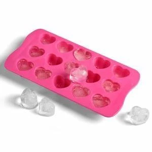 Kit 02 UN Forma de Gelo de Silicone Forma para Chocolate em Formato de Coração