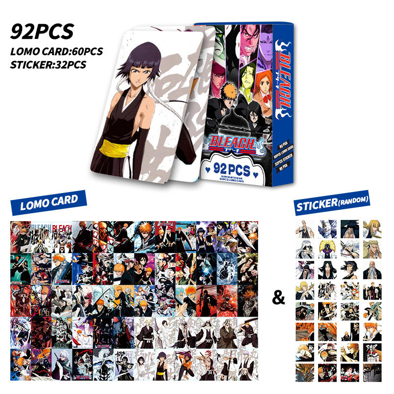 92pcs Anime Manhwa Manga Melody My Little Pony Death Note LABUBU Lomo ...