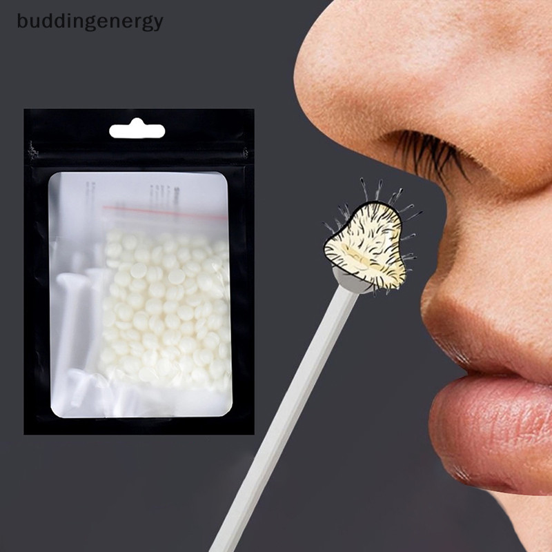 { BUDDI } Kit Portátil De Cera Para Nariz 25g/50g Homens E Mulheres Depilação De Unhas Limpeza Beleza Do buddingenergy