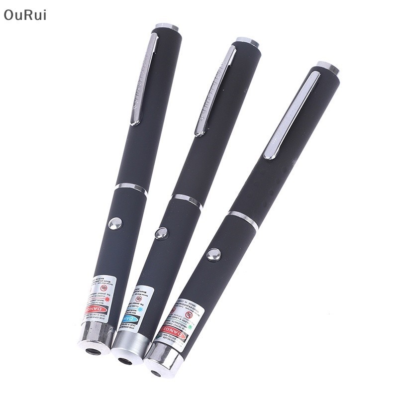 [Top] 1 PCs 5MW alta potência vermelho azul verde caneta laser 4e3z