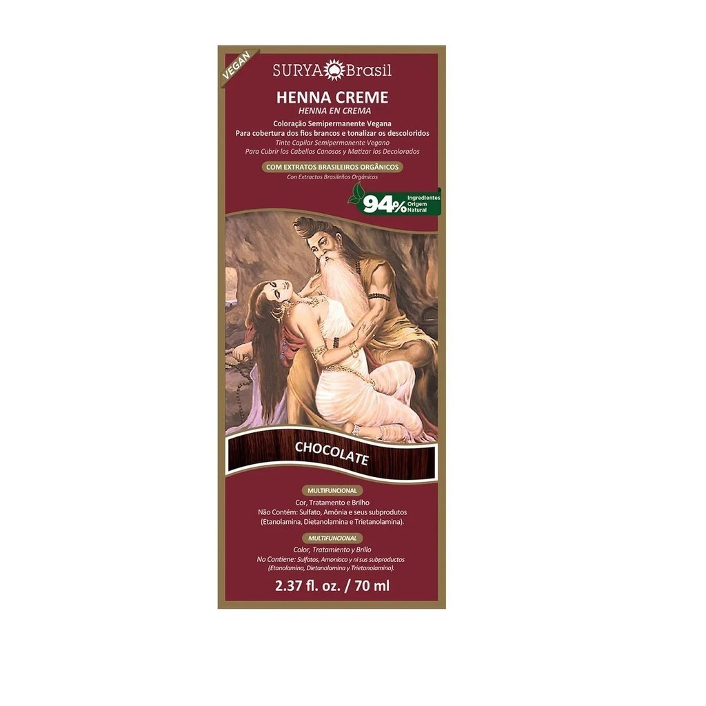 Surya Brasil Creme Henna Chocolate