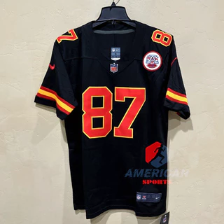 Camisa Masculina 2023NFL Kansas City Chiefs Travis Kelce 2023 Preta Limitada De Futebol Americano