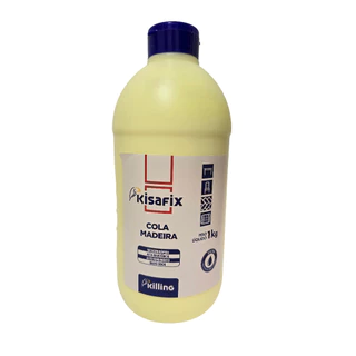 Cola Madeira Secagem Rápida Marcenaria Artesanato MDF PVA 1kg