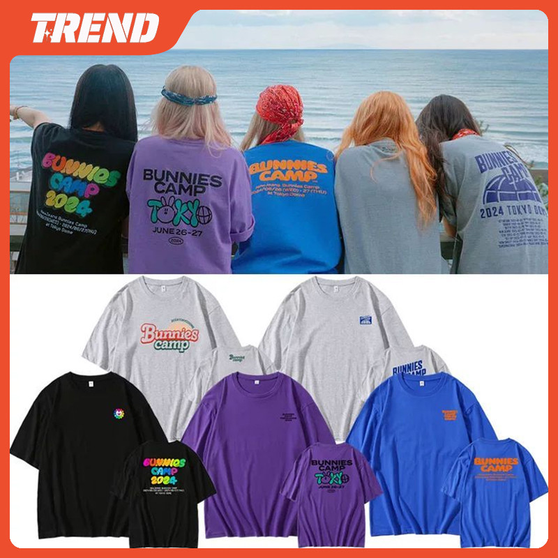 NewJeans Bunnies Camp 2024 Tシャツ Blue - メルカリ