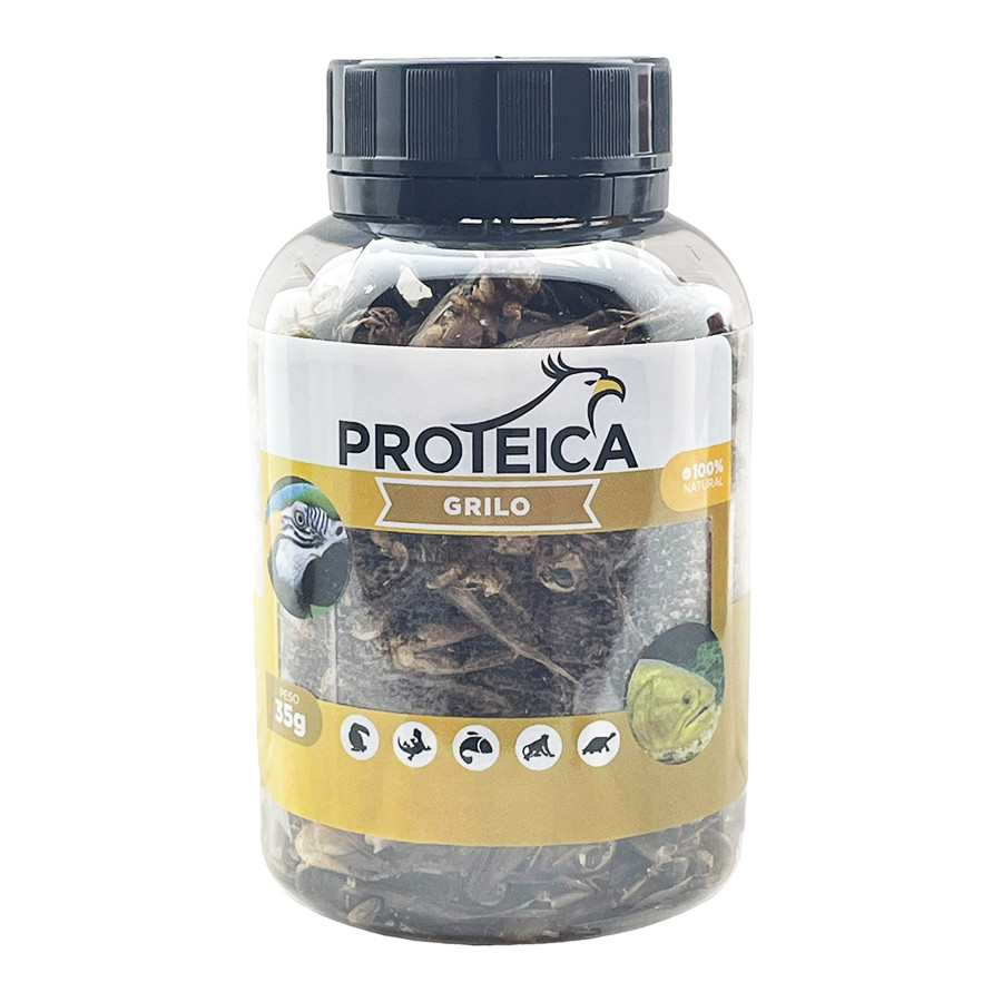 Grilo Desidratado Inseto Proteína 35g | Shopee Brasil