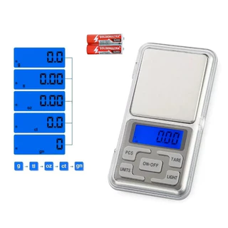 Mini Balança Alta Precisão Portátil 0,1g A 500g Digital potente