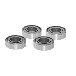 KIT Com 4 Rolamentos 688zz 8x16x5mm Aço Carbono Mini 688 Micro Furo 8mm x Diametro 16mm x Largura 5mm