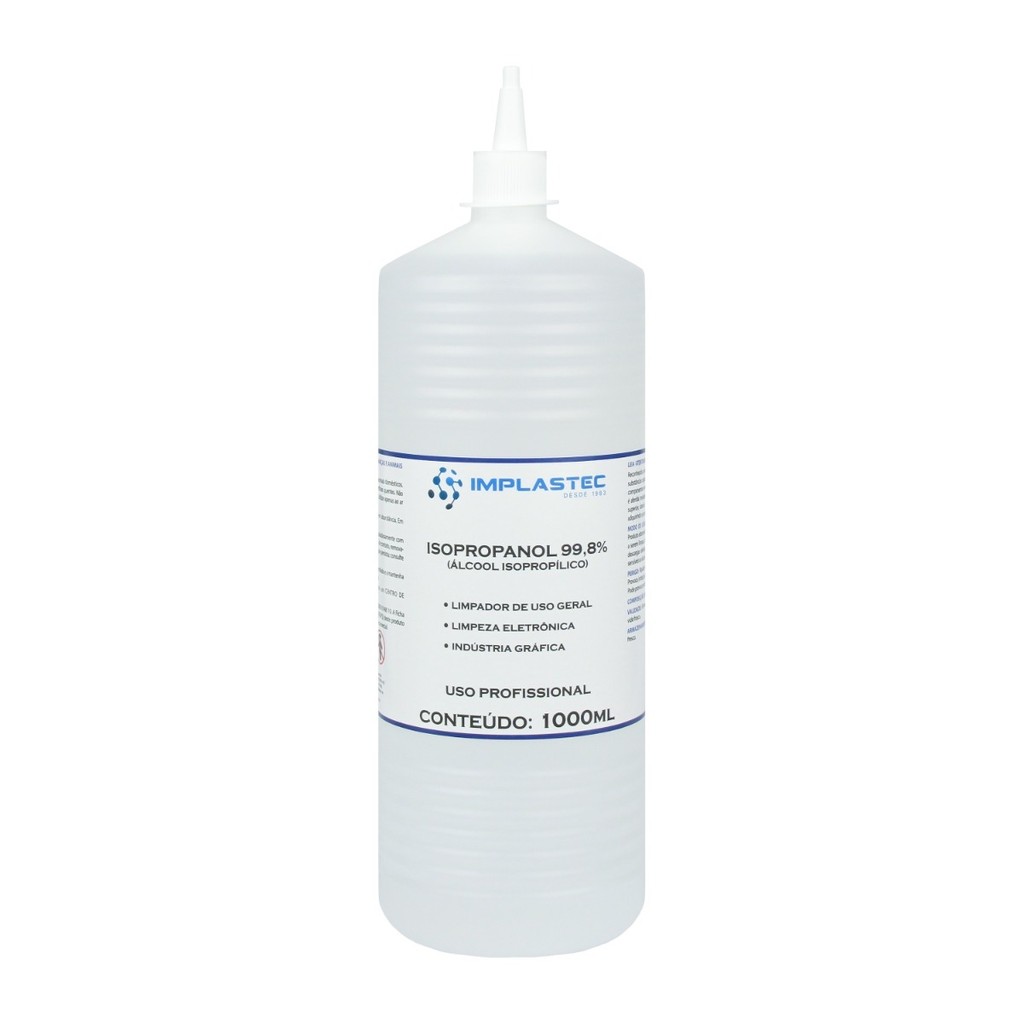 Álcool Isopropílico Implastec 99,8% - 1L