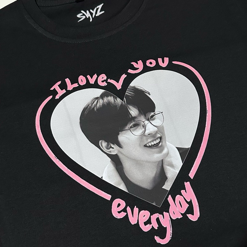 Camiseta Kaos Seventeen'te Amo Todos Los Días Series Parte 1