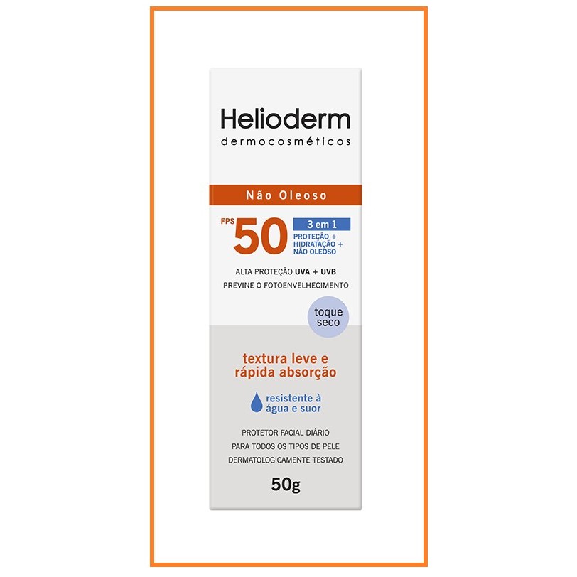 Prot Sol Helioderm Suncare Fps50 50G Facial | Shopee Brasil