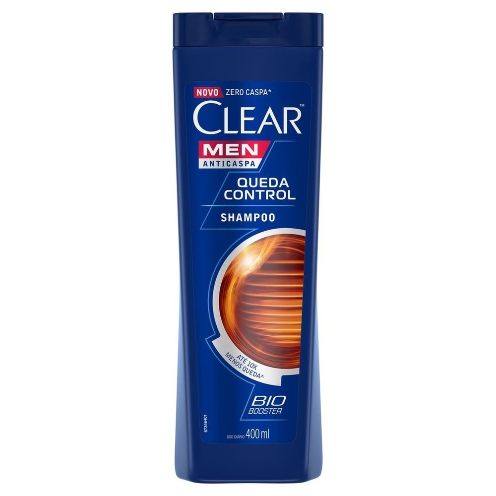 Shampoo Clear Men Queda Control 400Ml
