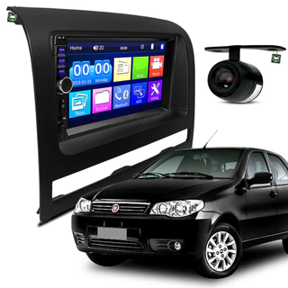 Kit Central Multimidia Espelhamento Android Ios Palio 2004 05 06 07 08 09 10 2011