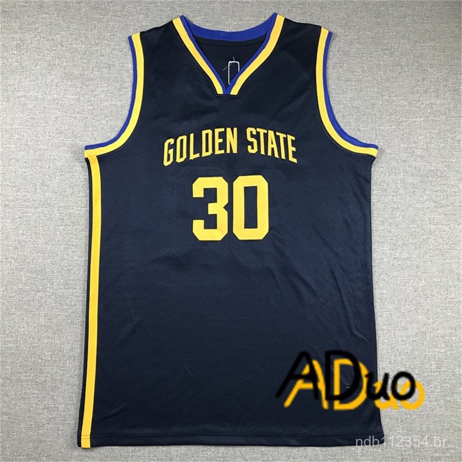 Bordado Camisa #30 Stephen Curry 2023 black Statement Editionde basquete jersey