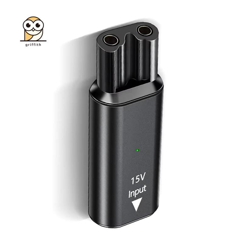 Adaptador De Barbeador Tipo C 15V HQ8505 Conversor De Carregamento Para Aparador De Barba One Blade Pro QP6520 QP6530 QP