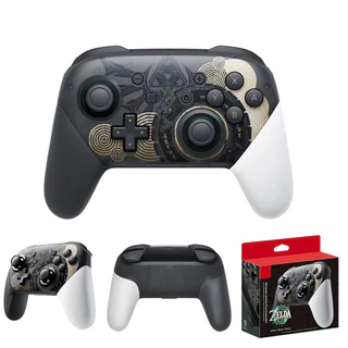 Controlador Sem Fio de 6 Eixos Nintendo Switch Pro The Legend of Zelda Tears of the Kingdom Gamepad Bluetooth para OLED/