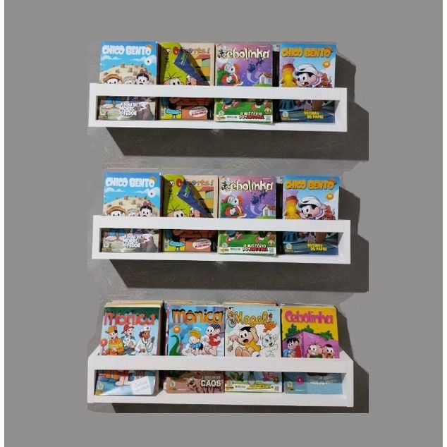 Prateleiras Infantil 100%   50cm Decorar Quarto/ Sala/ Cozinha/Banheiro | Shopee Brasil