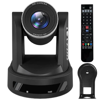 Câmera Ptz Vedo Hd Para Igrejas e educar e Reunião Remota Hd 10/20x Com Link Hdmi Rs E Sdi