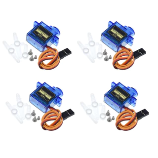 4x Micro Servo Motor 360 Graus 9g Sg90 Arduino