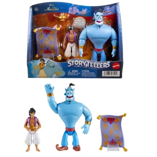Disney Pixar Storytellers Aladdin Pacote Com 3 - Mattel