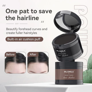 Mlsmile Hairline Pó de Pó de Sombra em Pó para Contorno de Sombra para Contorno de Sombra para Preenchimento da Testa Ferramenta de Beleza Maquiagem Bun Retouching Powder