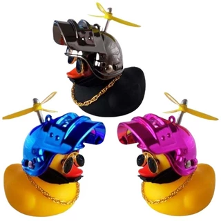 Patinho Jack da Zueira (Com Led) - Pato de Borracha Decora Bike Moto