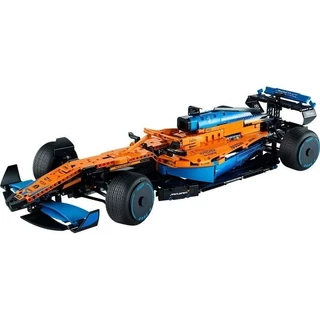 1 : 8 65cm Compatível Lego McLaren Fórmula F1 Tecnologia Montado Em Maquinaria Blocos De Construção F1 Carro Modelo Decoração Presente De Aniversário