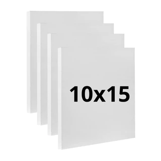 Kit Telas para Pintura 10x15 em Algodão - Telas Resistente Para Diversão