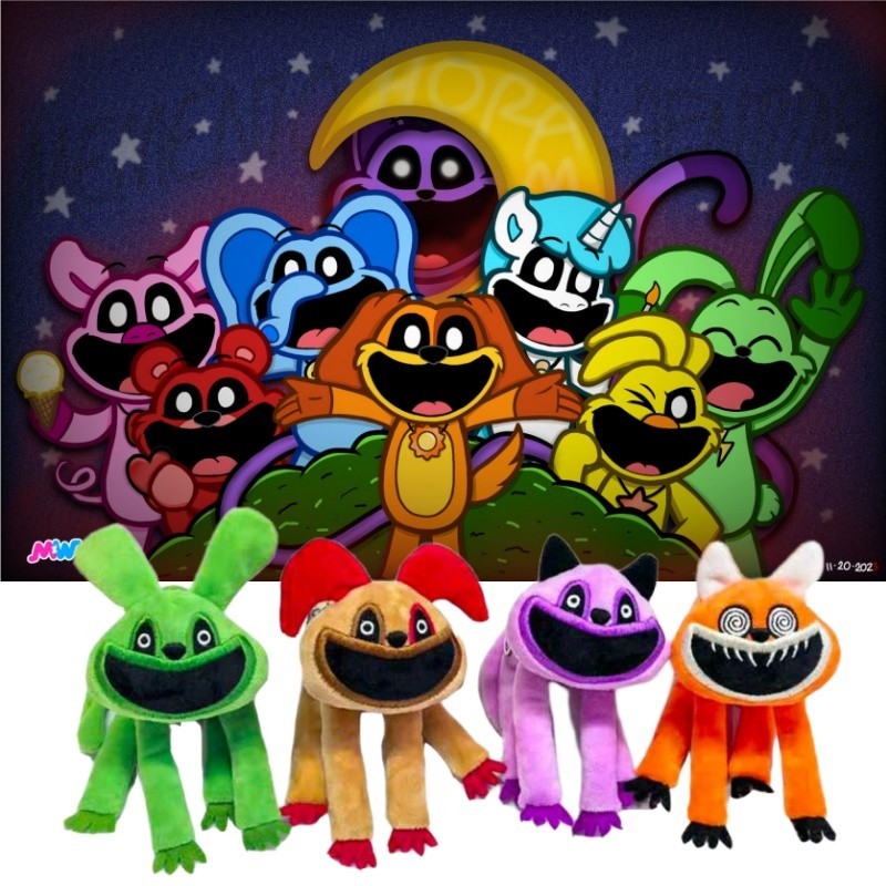 Mutante assustador boca grande Critters sorrindo Keychain