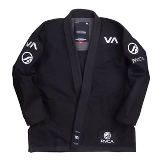 Kimono Shoyoroll RVCA Mendes Brothers Preto Jiu Jitsu BJJ