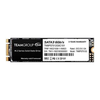 SSD Team Group MS30 512GB, M.2 2280, Sata III 6GB/s Leitura 530MB/s Gravacao 430MB/s TM8PS7512G0C101
