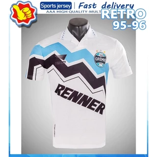 Retro Guild 1996 personalizável Away Futebol Jerseys
