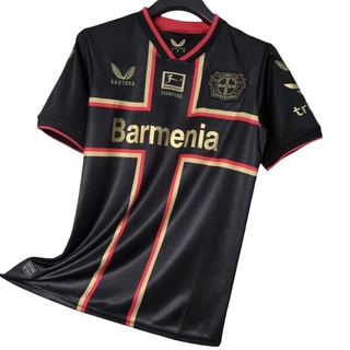 S-2XL 24-25 Leverkusen Jersey Camiseta Especial Camisa De Futebol Preta