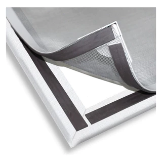 Tela Mosquiteira Magnética Janela - Kit 110 X 130cm (branco)