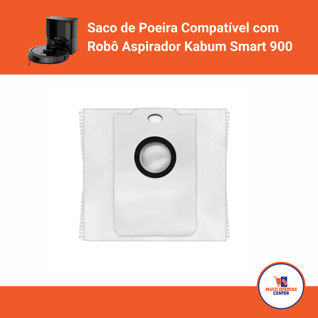 Saco de Poeira para Robô Aspirador Kabum Smart 900 Liectroux G7