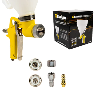 Pistola de Pintura - Projetora de Textura 5L – Titanium Platina em Oferta na Shopee
