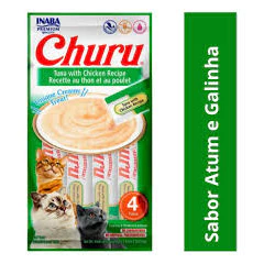 CHURU ATUM COM GALINHA - SACHET c/4 unidades