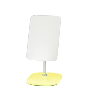 Espelho com Porta Bijoux Amarelo 16x13x19Cm em Oferta na Shopee