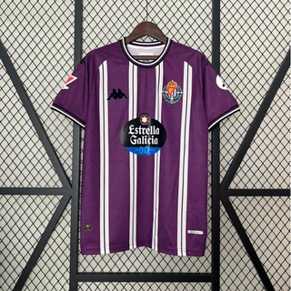 2024/25 Futebol Roupas Esportivas Valadolid jersey team kit Camiseta Masculina De Manga Curta