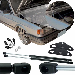 Kit Adaptação Amortecedor Capô Gol quadrado 1991 92 93 94 95 96 1997