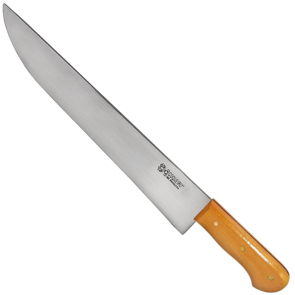 Facão para Mato 12" Esporte Caça Camping Coqueiro Carbono