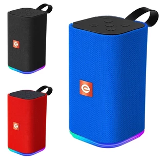 Caixa Caixinha de Som Bluetooth com Rádio FM LED RGB em Oferta na Shopee
