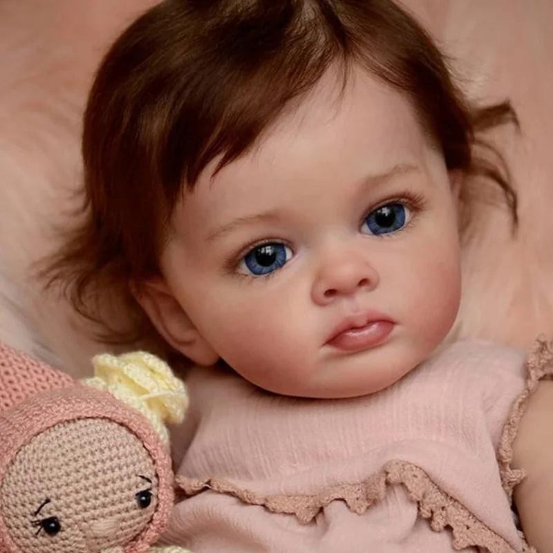Bonecas Reborn Realistas De 18 Polegadas Bettie Baby Soft Touch Boneca Recém-Nascida Realista Fofinho Bebê Múltiplas Cam