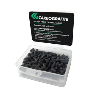 Pedra para acendedor / centelhador de maçarico CG 100 unidades - Carbografite