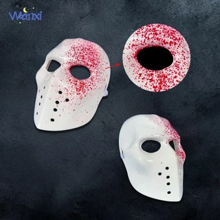 Máscara De Hóquei WANXI , Festa Cosplay De Halloween Carnaval Plástico Decoração